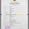 Authentic horizon universal Birth Certificate PSD Template | Customize and Download Online