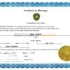 hypnotic Marriage Certificate | Editable PDF Templates