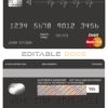 Editable icon abstract universal master card Templates in PSD Format