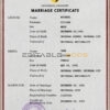 iconic token universal Marriage Certificate | Editable PSD Templates