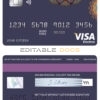 Fillable mandala jasmine universal visa electron card Templates | Layer-Based PSD