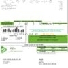 net electric universal multipurpose utility bill template in Word and PDF format