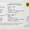 red-eye universal Marriage Certificate | Editable PSD Templates