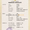 refined universal Marriage Certificate | Editable PSD Templates