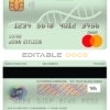 Editable td brasil bank master debit card Templates in PSD Format