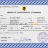 tickle universal Marriage Certificate | Editable PSD Templates