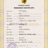 underexpose universal Marriage Certificate | Editable PSD Templates