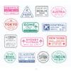Buy Customizable Bristol London travel Stamp Collection | Blank Stamps Template