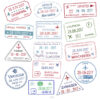 Buy Customizable Liverpool Lyon travel Stamp Collection | Blank Stamps Template