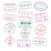 Buy Customizable Manila Cuba travel Stamp Collection | Blank Stamps Template