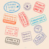 Buy Customizable N31 Vietnam Paris Stamp Collection | Blank Stamps Template