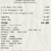 Fake 7-ELEVEN payment check Receipt