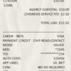 Fake Agency payment receipt