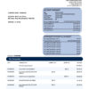 Fake Amegy Corporation Business Bank Statement