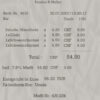 Fake Berq Hotel payment receipt