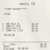 Fake CARE RITE PHARMACY payment Receipt