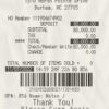 Fake Costco payment receipt