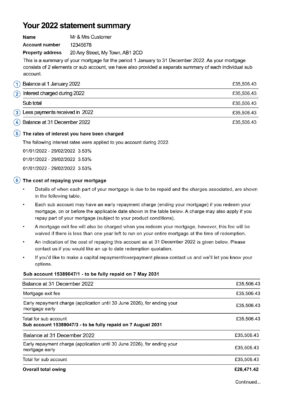Fake Coventry Building Society Business Bank Statement (version2)