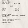 Fake ELLA’S hair salon llc payment receipt