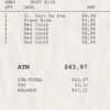 Fake Eye of Thai-ger payment Receipt