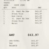 Fake Eye of Thai-ger payment receipt Receipt