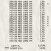 Fake Food Court receipt