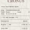 Fake Hyper Cronus payment receipt