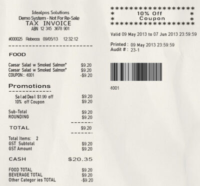 Fake Idea Solutions payment Receipt