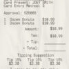 Fake Ma & pa’s Bake Shop receipt