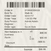 Fake New Store payment receipt