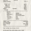 Fake Public’s store payment receipt receipt