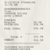Fake Passmore gaz & Propane Receipt