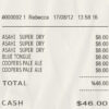 Fake Payment Check Receipt