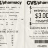 Fake Pharmacy receipt
