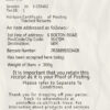 Fake Post Office LTD payment receipt