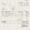 Fake Receipt
