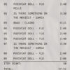 Fake Receiptify template Receipt