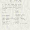 Fake Supermarket Receipt