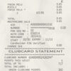 Fake Tesco payment Receipt