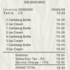 Fake The Lone Pine payment check Receipt