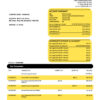 Fake Vakifbank company Business Bank Statement