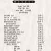 Fake Whole foods payment check Receipt