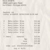 Fake local drug pharmacy payment check