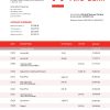 Fake Alfa Bank organization Business Bank Statement