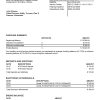 Fake BBVA Business Bank Statement (word)