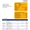 Fake BDO Business Bank Statement