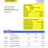 Fake Banco do Brasil Business Bank Statement