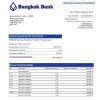 Fake Bangko Business Bank Statement