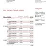 Fake Bank of Dongguan Business Bank Statement