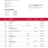 Fake Bradesco Business Bank Statement